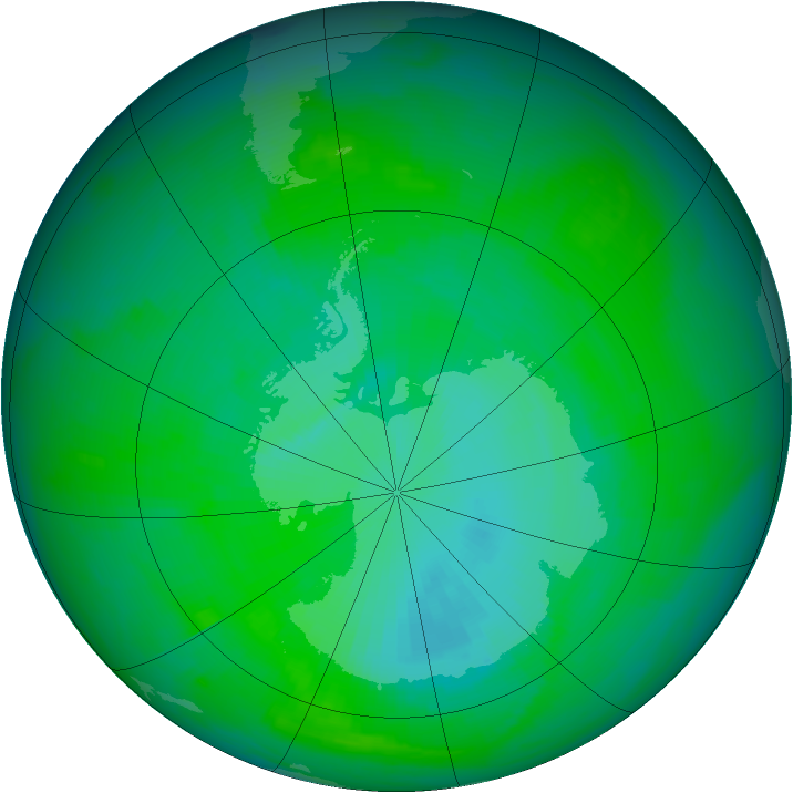 Ozone Map 2002-11-26